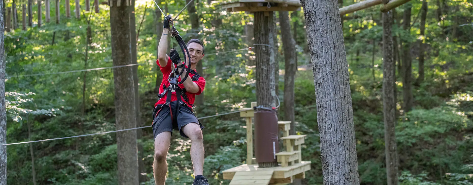 Zip Line New Jersey | TreEscape Aerial Adventure Park Vernon