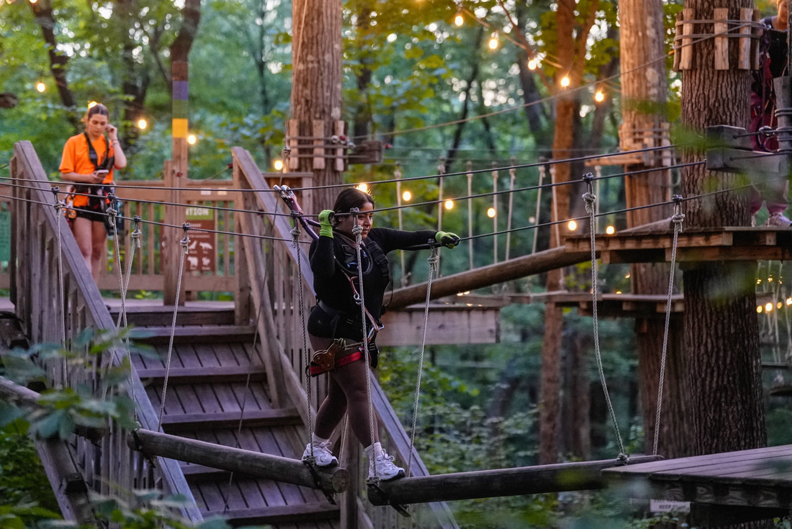 niclimbing and night zipline in New Jersey
